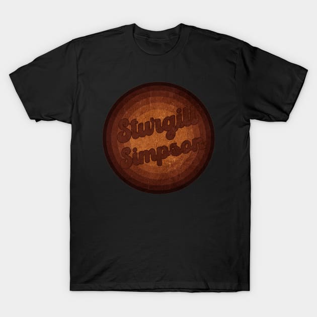 Sturgill Simpson - Vintage Style T-Shirt by Posh Men